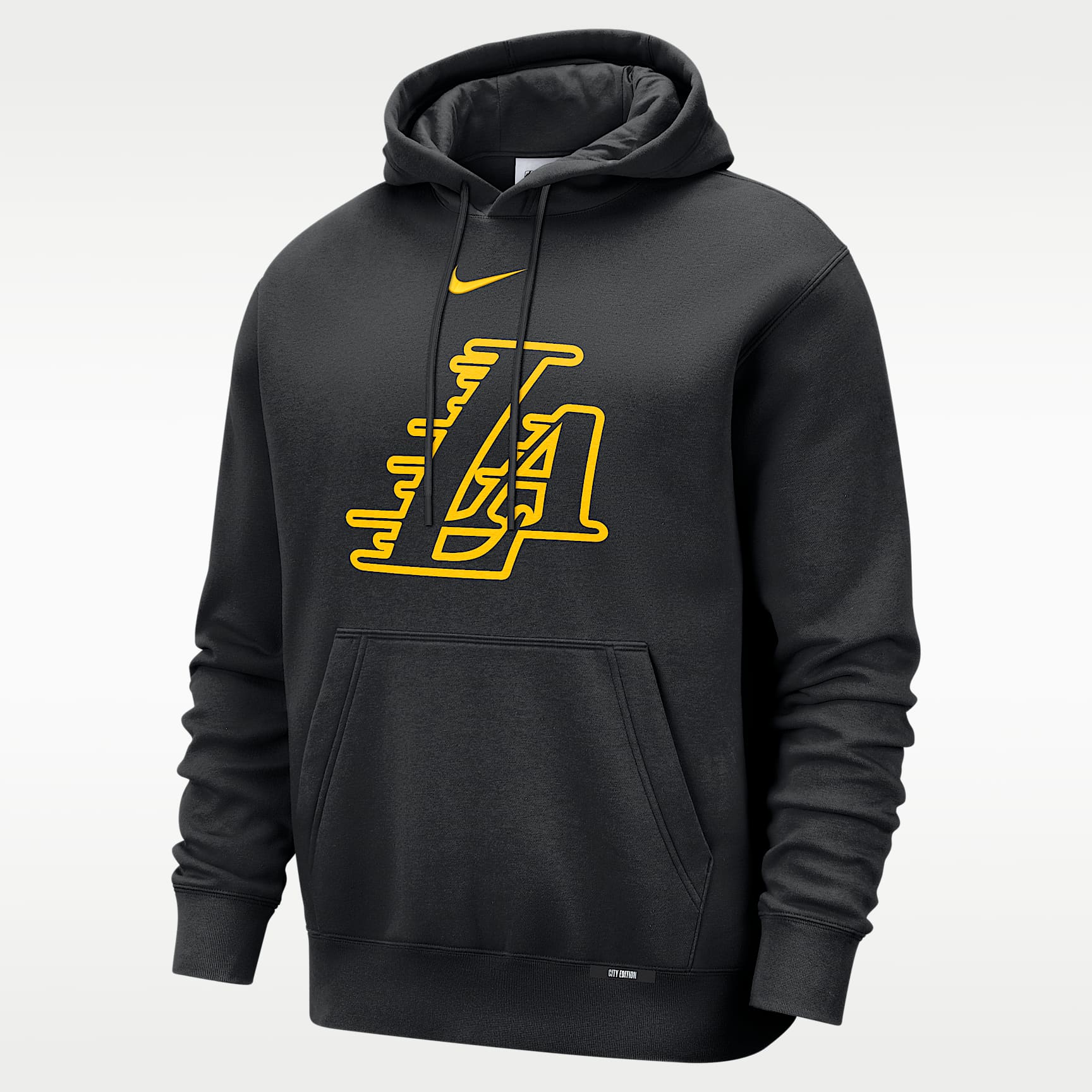 Los Angeles Lakers City Edition Men's Nike Club Hoodie. Nike.com